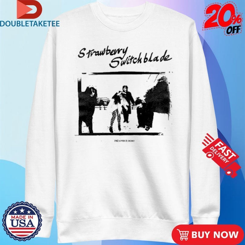Strawberry Switchblade 1982 Band In The Snow Shirts