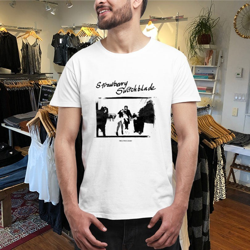 Strawberry Switchblade 1982 Band In The Snow Shirts