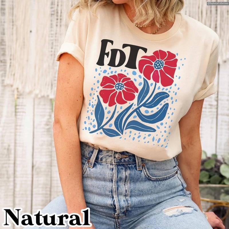 Subtle Anti #Trurmp T-Shirt, FDT MAGA shirt, Liberal gift tee, democrat feminist Tshirt, funny political shirt , Global...