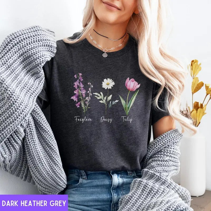 Subtle FDT Shirt, F*ck Donald Tshirt, Floral FDT Gift, Flower T-shirt, Political sweatshirt, hoodie Feminist Gift