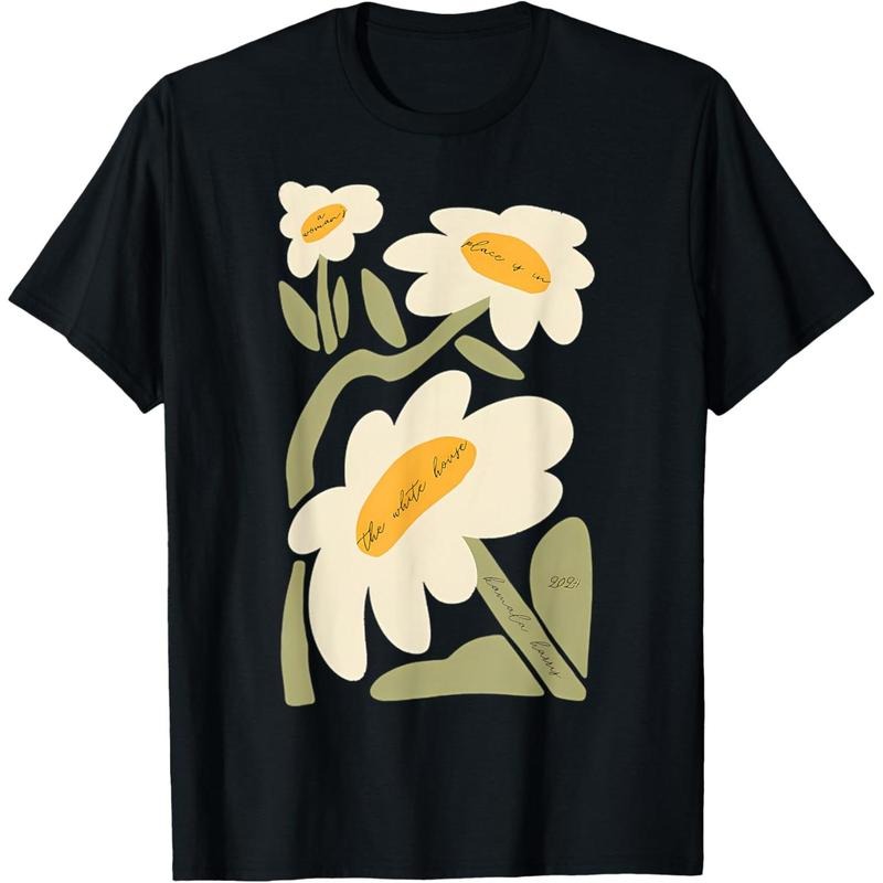 Subtle Flower Kamala Harris Boho Floral T-Shirt made in usa Hoodie, Sweatshirt | TeeBloomCo.com