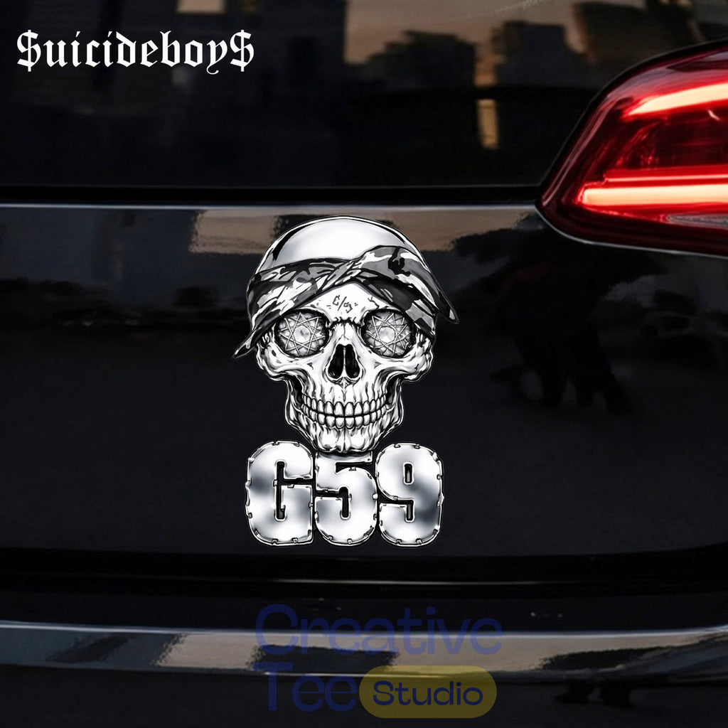 Suicideboys G59 Premium Car Name Badge