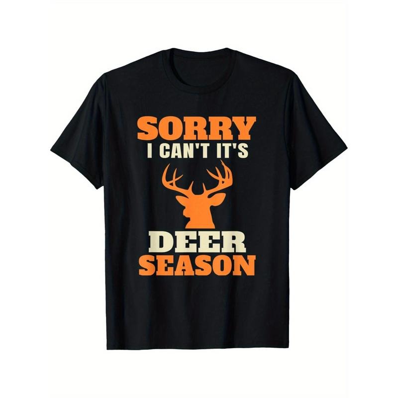 Summer Comfortable Casual Short Sleeve Funny Deer Hunting Saying Joke T-Shirt Made in USA Hoodie, Sweatshirt | TeeBloomCo.com