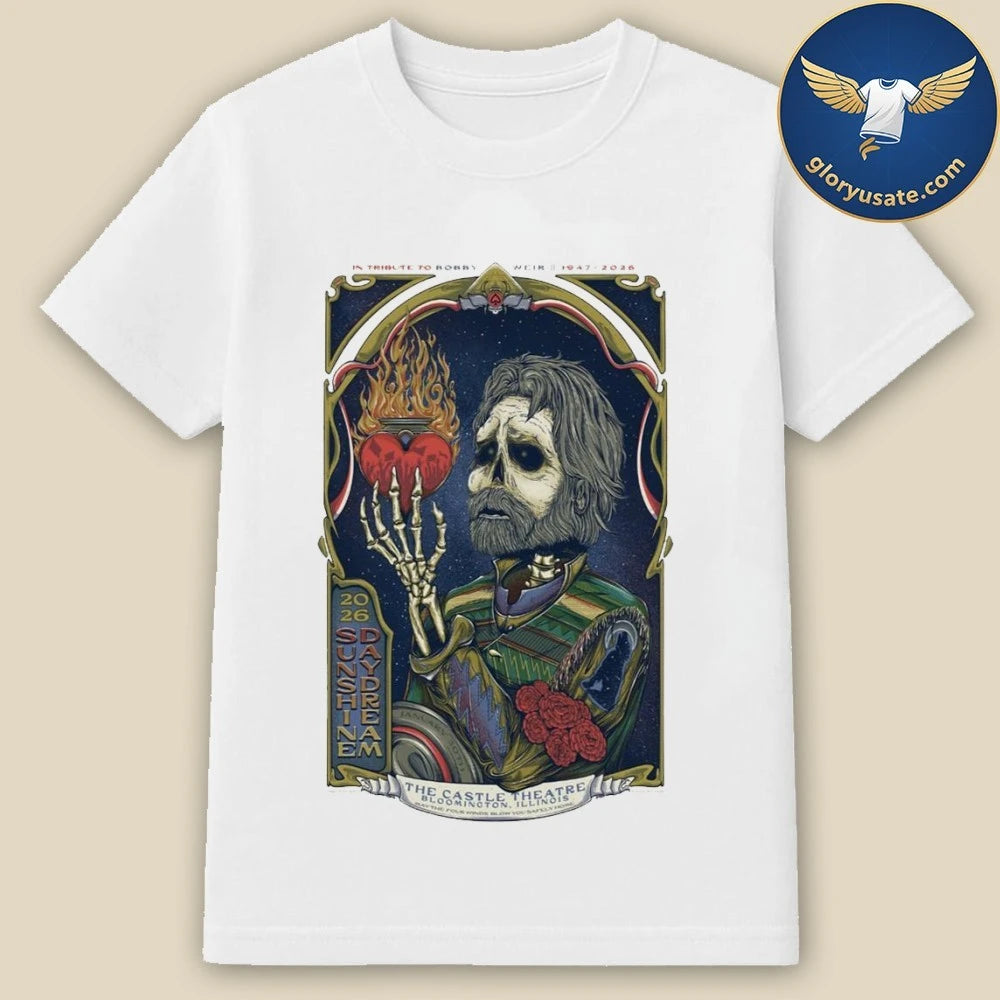 Sunshine Daydream The Castle Theatre Bloomington Illinois January 30 2025 Poster Shirt
