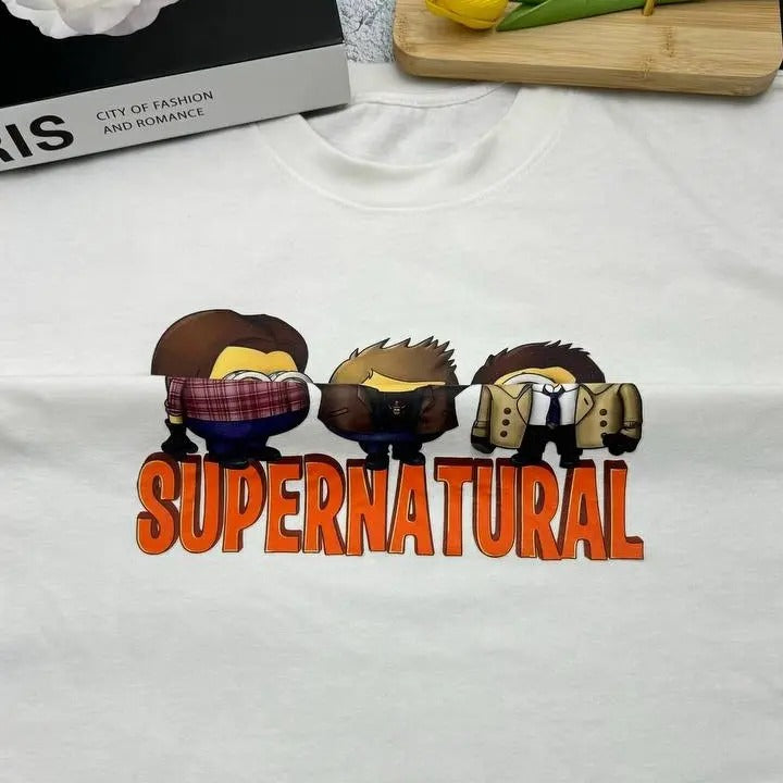 Supernatural  T Shirt, Superminitural T Shirt, Gift For Woman and Man Unisex T-Shirt Sweatshirt Hoodie | TeeBloomCo.com