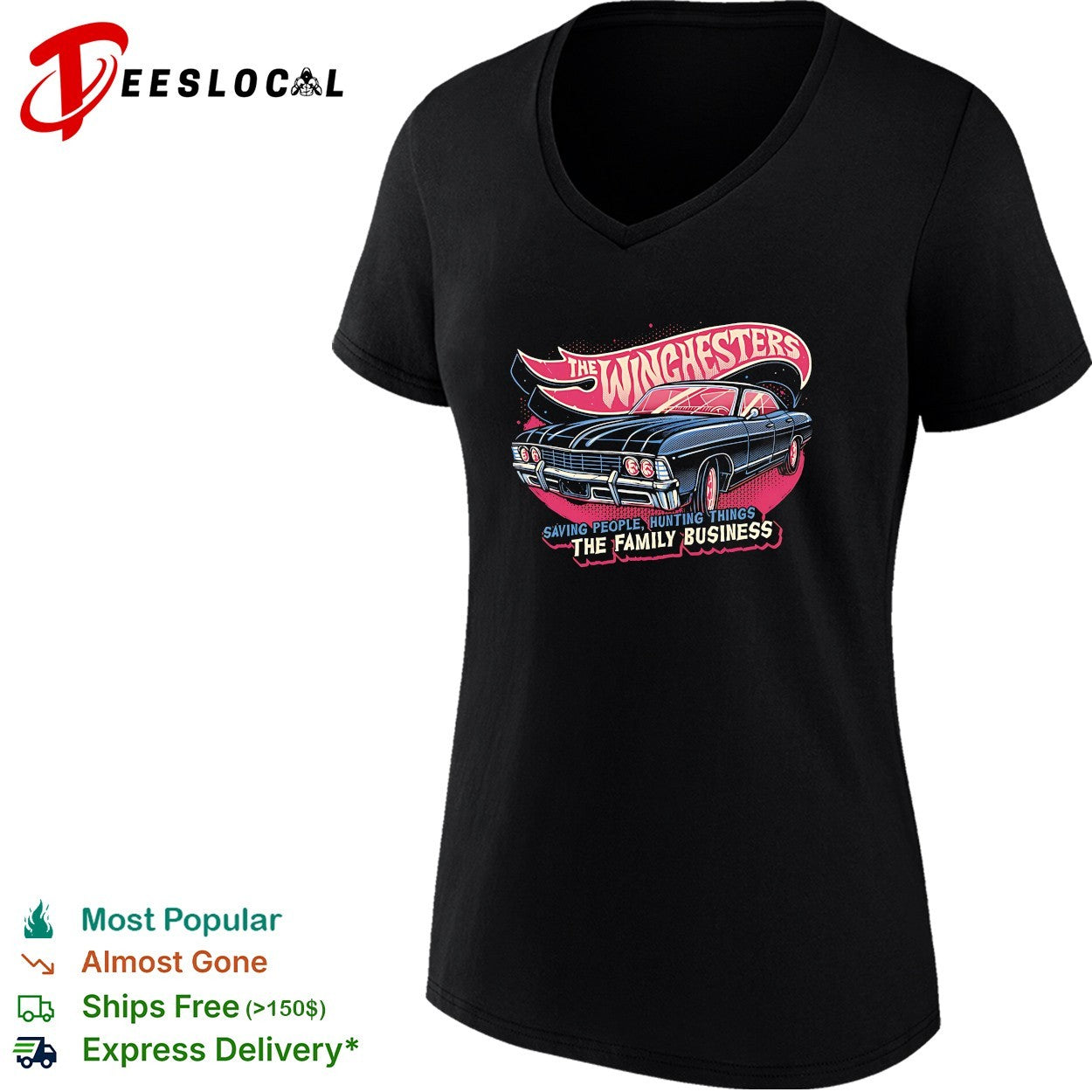 Supernatural The Winghesters Saving People Hunting Things The Family Business shirt