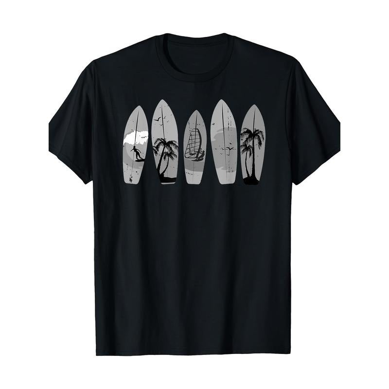 Surfboard Vintage Classic Vintage Surfboard Surfing T-shirt Made in USA Hoodie, Sweatshirt | TeeBloomCo.com