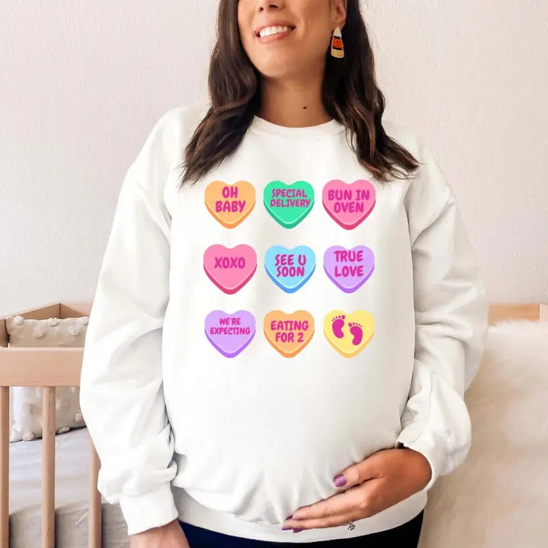 Surprise Valentine Pregnancy Announcement Shirt