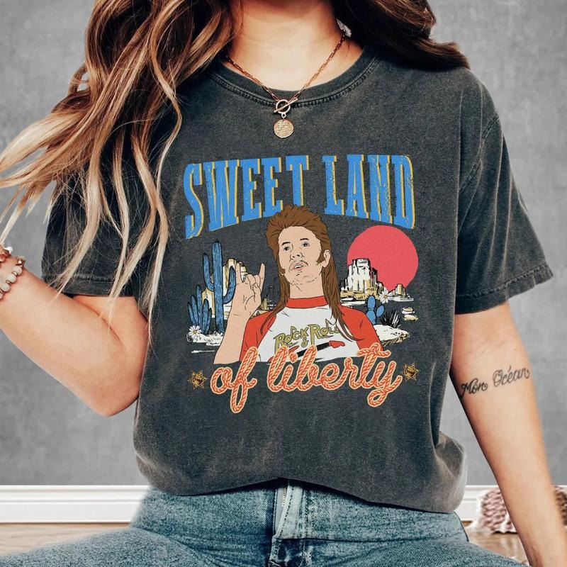 Sweet Land Of Liberty Joe Dirt T-Shirt, Joe Dirt 4th Of July Sweatshirt, Joe Dirt Merica Tee Shirt, Fourth Of July Shirt,...