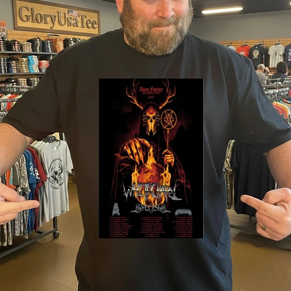 Sylosis Europe Tour 2027 Poster Shirt