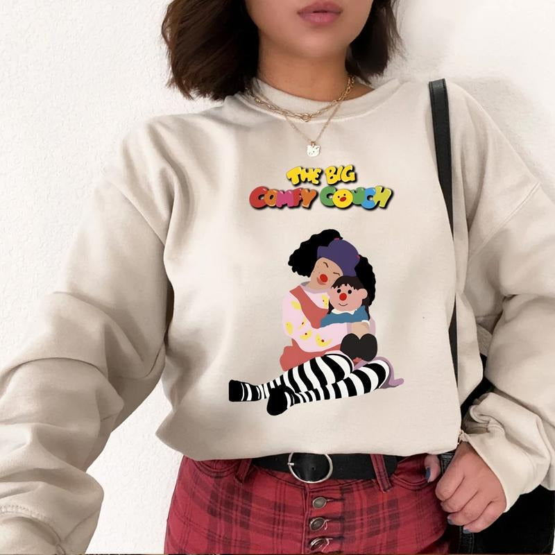 Big Comfy Couch Sweatshirt/T-Shirt Hoodie | TeeBloomCo.com