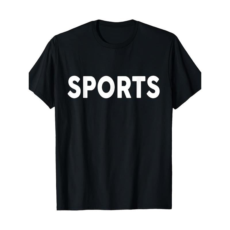 T-shirt with "Sport" printed on it -100% cotton Made in USA Hoodie, Sweatshirt | TeeBloomCo.com