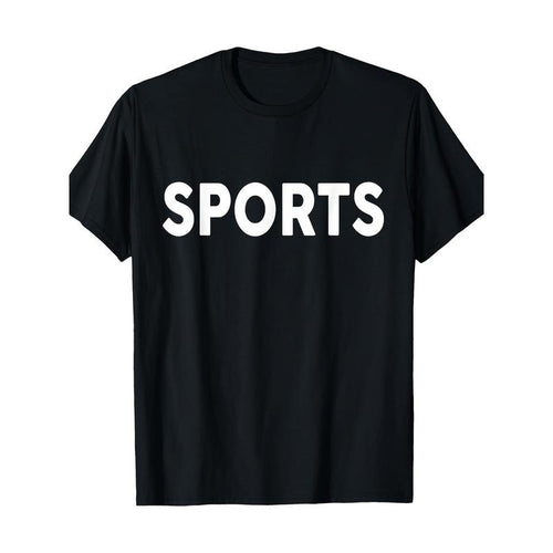 T-shirt with "Sport" printed on it -100% cotton Made in USA Hoodie, Sweatshirt | TeeBloomCo.com