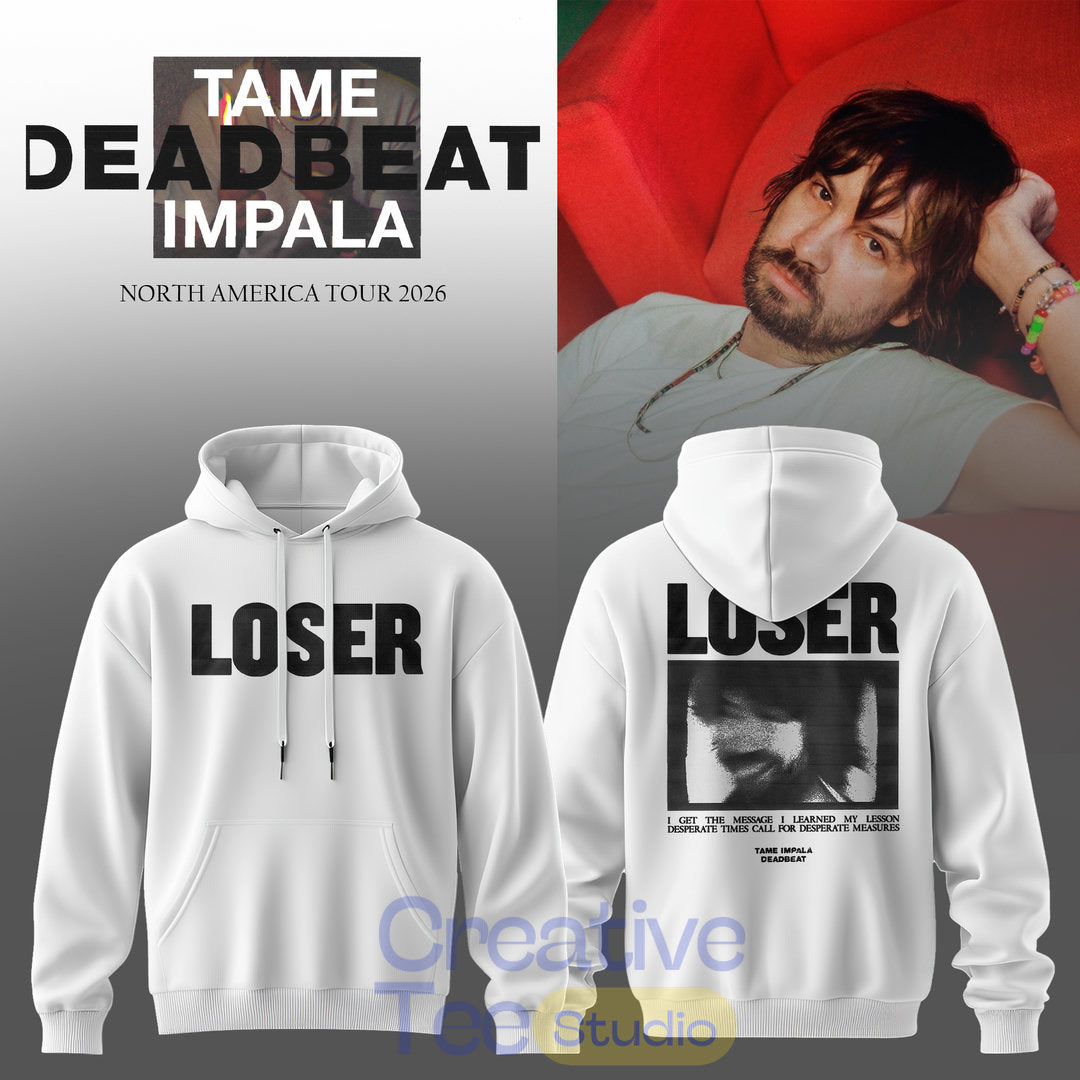 TAME IMPALA DEADBEAT 2026 Tour Special Hoodie