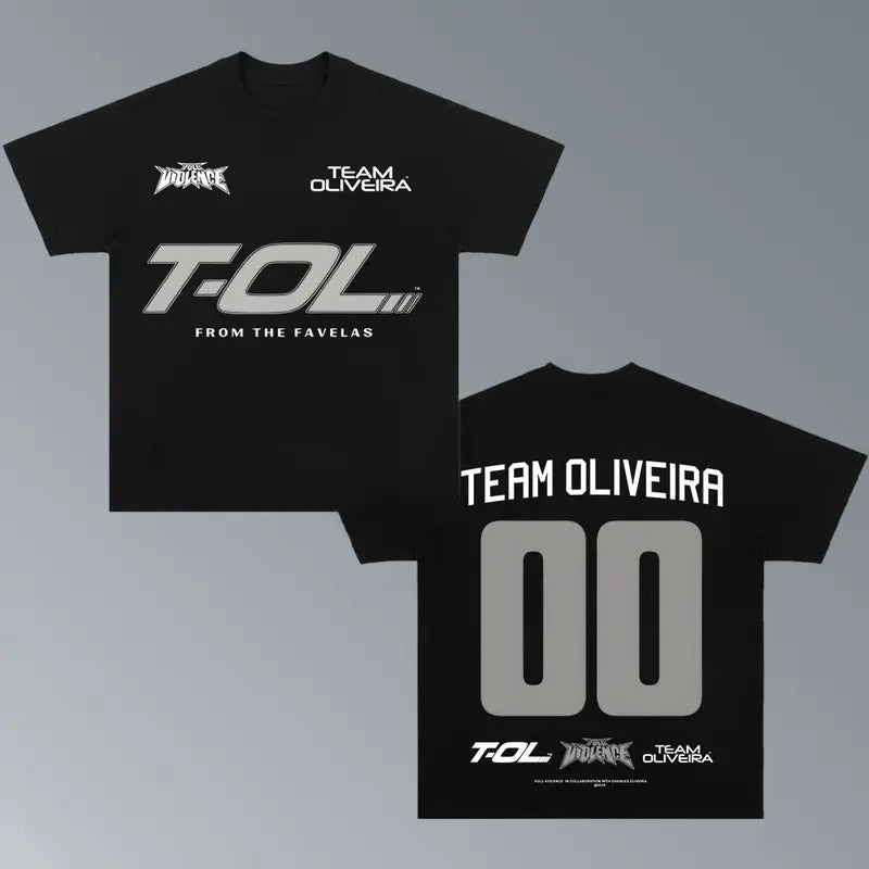TEAM OLIVEIRA 2024 TEE, Boxing T-shirt, Boxer Tee, Sports Shirt, UFC Shirt, Workout T-shirt, Gift for Him Gift For Her...