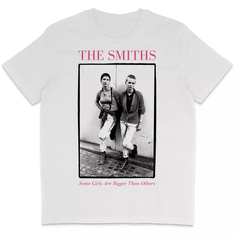 THE SMITHS -Some Girls Are Bigger Than Others - Organic T-Shirt Cotton Menswear Hoodie, Sweatshirt | TeeBloomCo.com