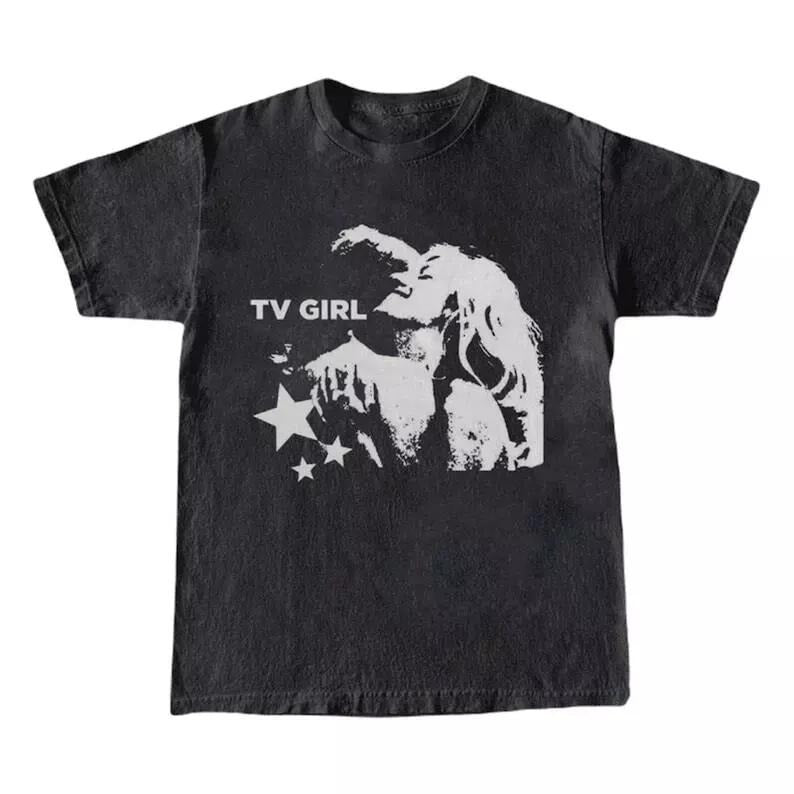 TV Girl, TV Girl French Exit, T-Shirt Artist Merch Unisex Cotton Crewneck Cotton Crewneck Hoodie, Sweatshirt | TeeBloomCo.com