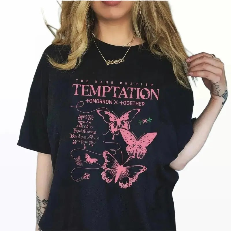 TXT Tomorrow X Together The Name Chapter Temptation T-Shirt Collection Hoodie, Sweatshirt | TeeBloomCo.com