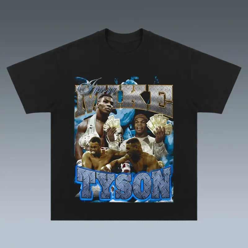 TYSON Boxing T-shirt, Boxer Tee, Sports Shirt, Athletic Tee, Fitness Gift, Workout T-shirt Crewneck Clothing Cotton...