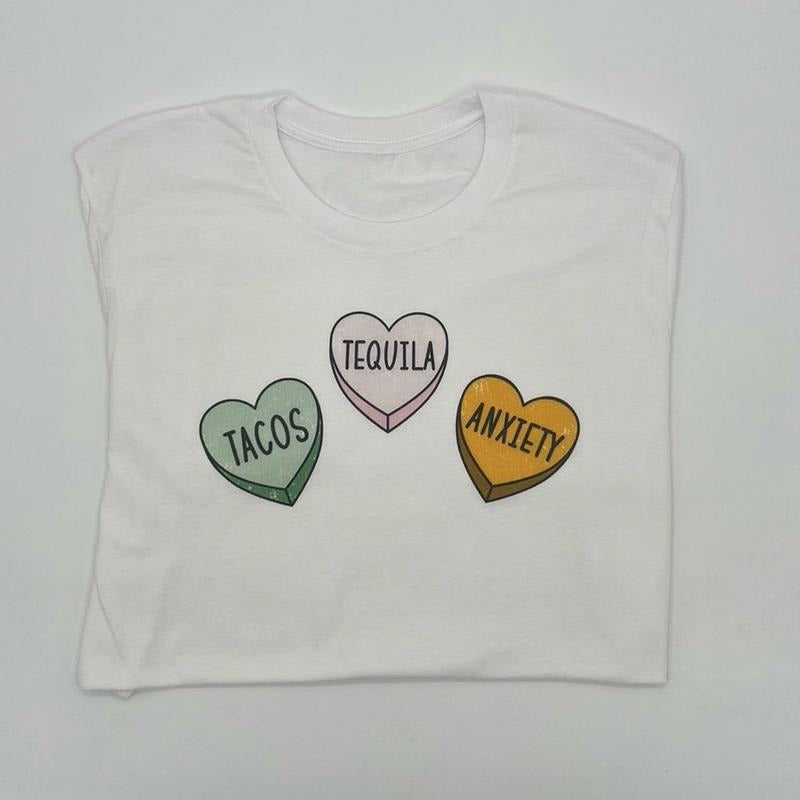 Tacos Teq and Anxiety T Shirt Hoodie, Sweatshirt | TeeBloomCo.com