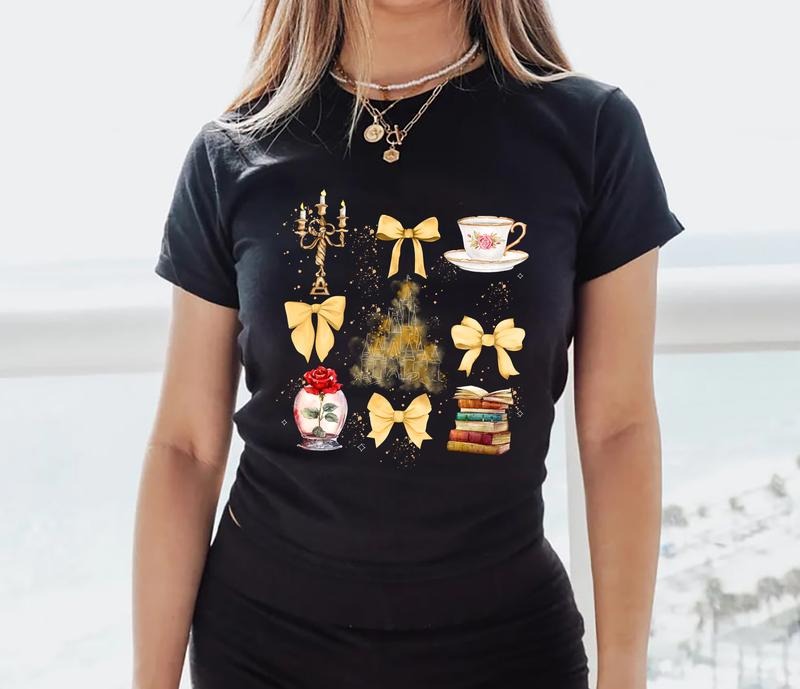Tale As Old As Time Baby Tee, Coquette Bow Princess Book Club Baby Tee, Belles Book Club Baby Tee, Girl Trip Matching...