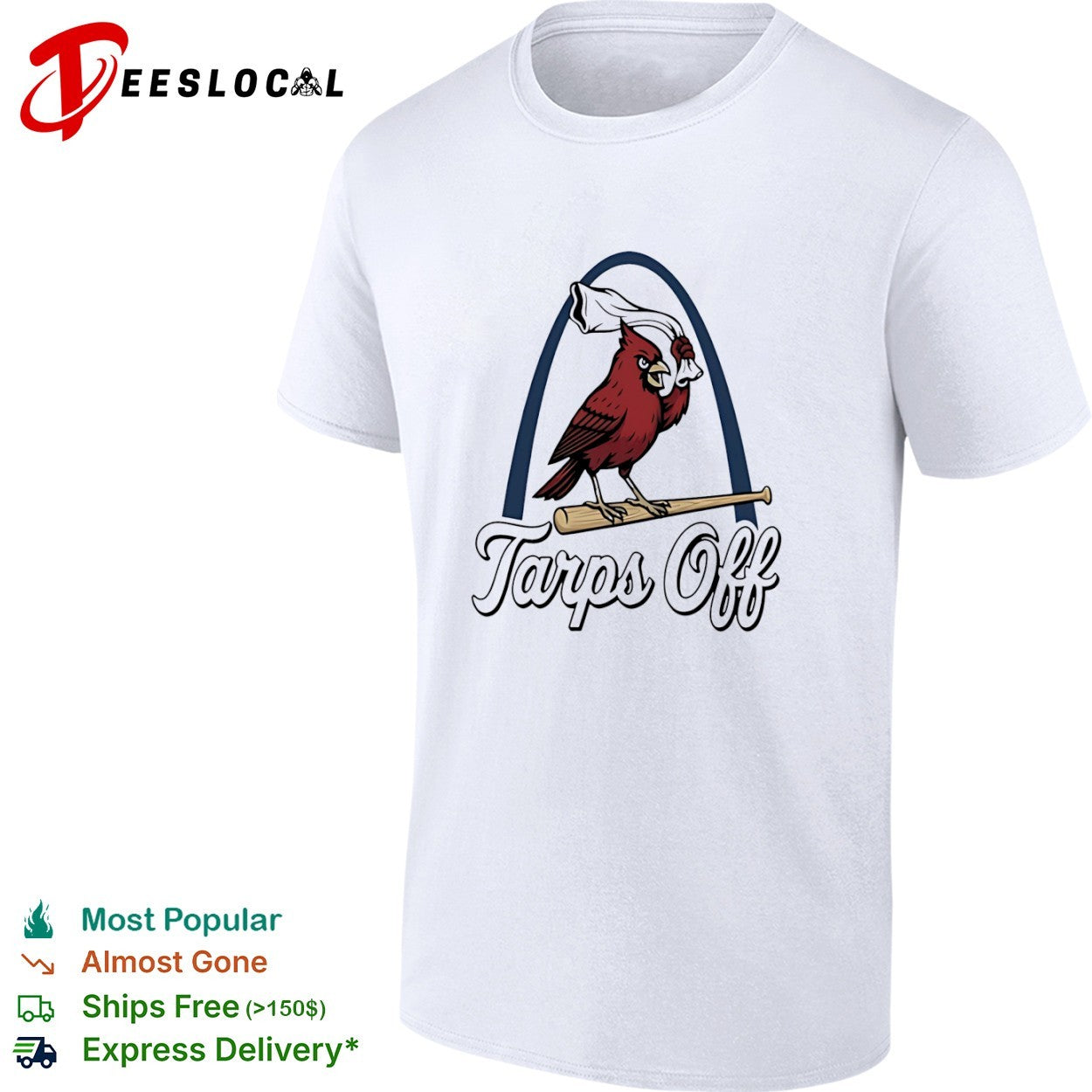 Tarps Off St Louis Cardinals MLB Baseball shirt