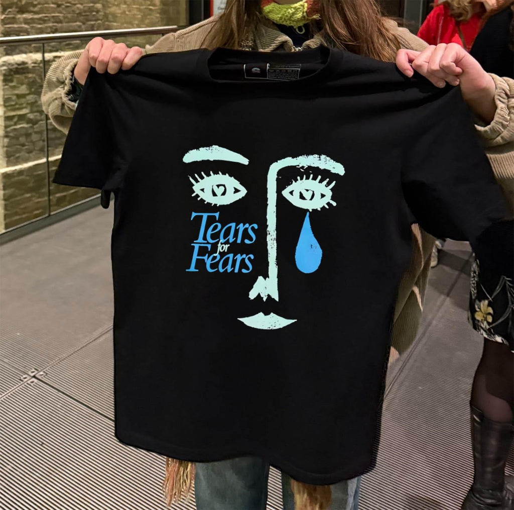 Tears For Fears 1989 Album Art Face Illustration shirt