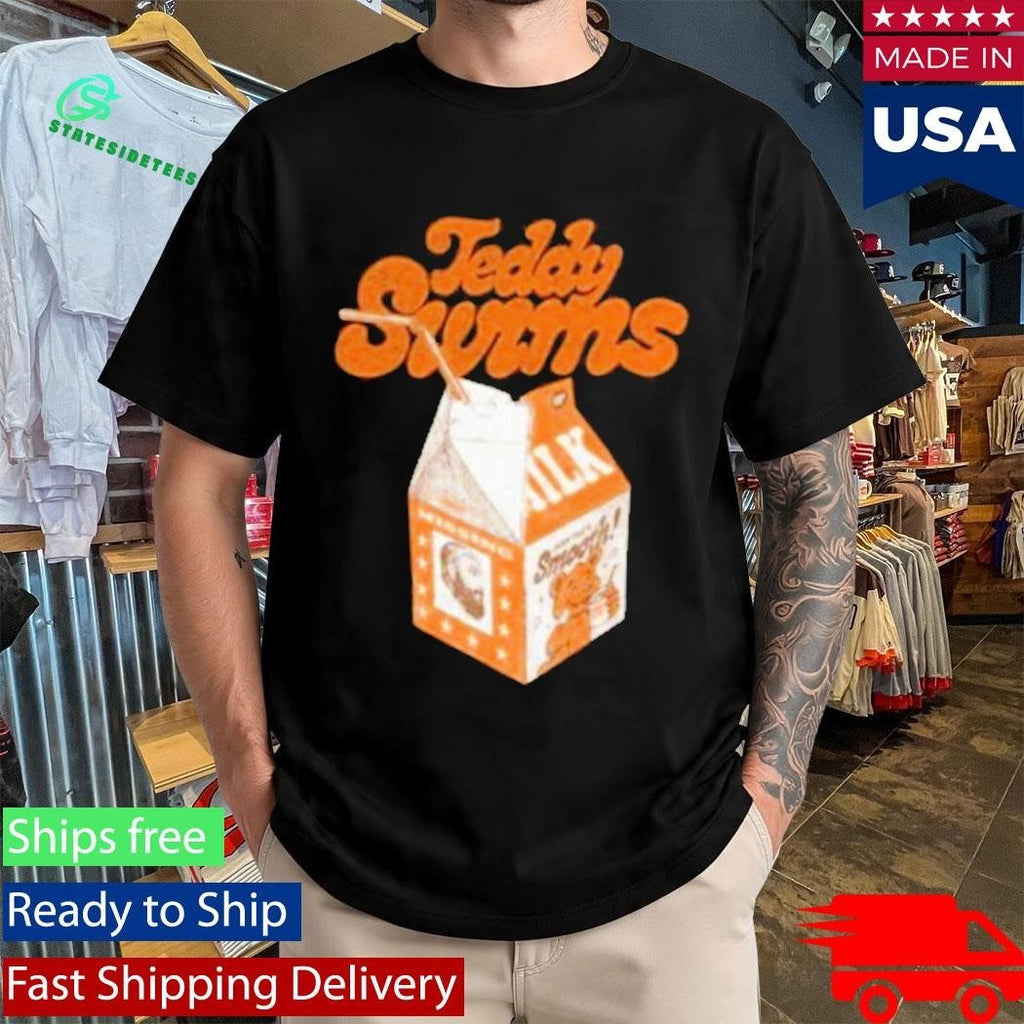 Teddy Swims Milk Carton Dateback Shirt