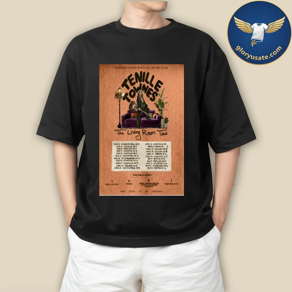 Tenille Townes The Living Room Tour 2026 Poster Shirt