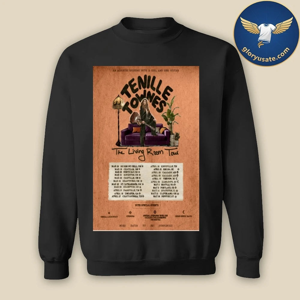Tenille Townes The Living Room Tour 2026 Poster Shirt