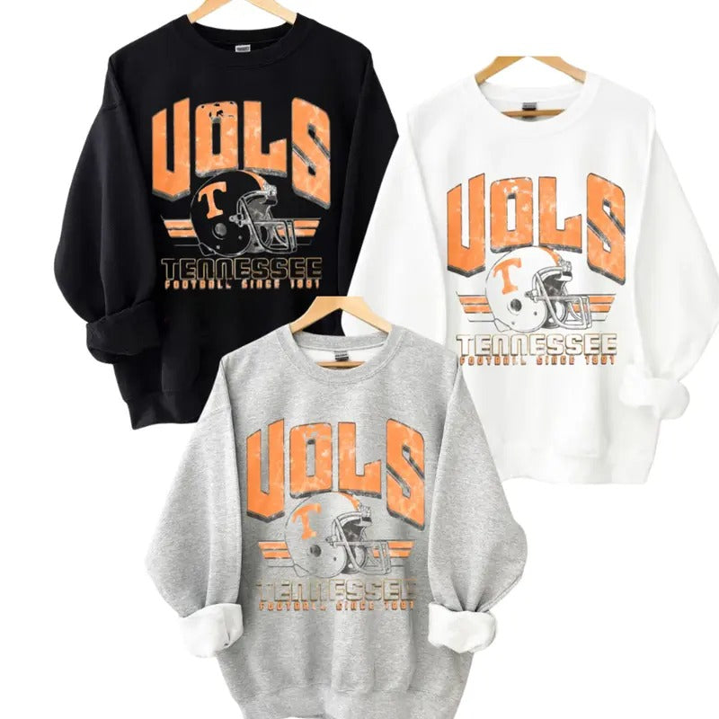 Tennessee Vols Football Since 1891 Vintage T-Shirt, Sweatshirt, Gift For Fan Hoodie | TeeBloomCo.com