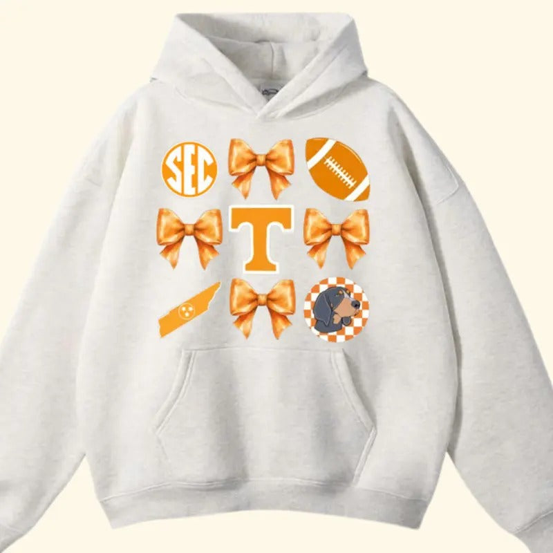 Tennessee Vols Shirt, Tennessee Coquette T-shirt, Basset Hound Shirt, Football TN Game Day Shirt, Support Tennessee Fan...