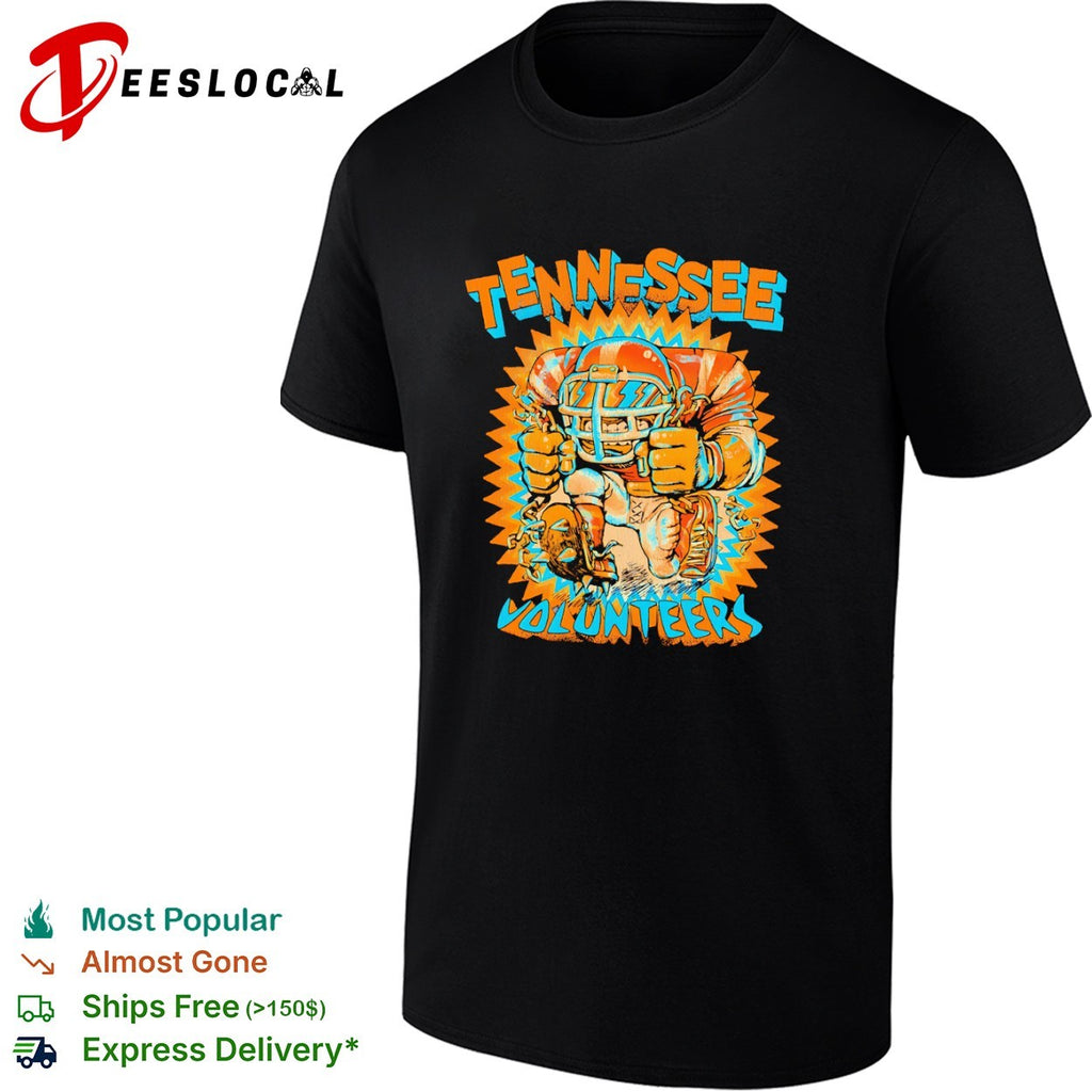 Tennessee Volunteers football mascot character logo sports team shirt