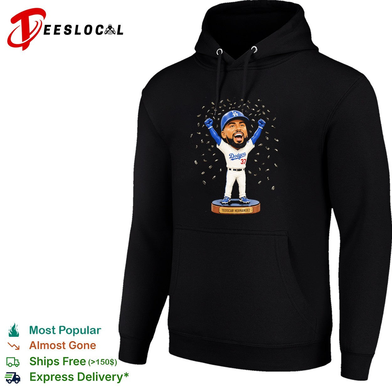 Teoscar Hernandez Los Angeles Dodgers MLB Sunflower Seed Celebration shirt