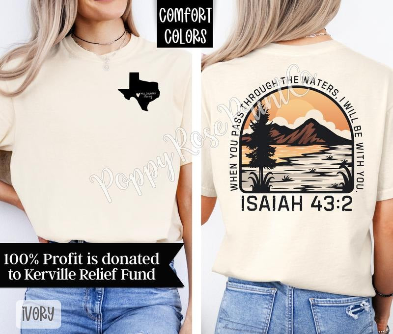 Texas Hill Country Strong Flood Victim T-Shirt Fundraiserstyle{n002}2 Hoodie, Sweatshirt | TeeBloomCo.com