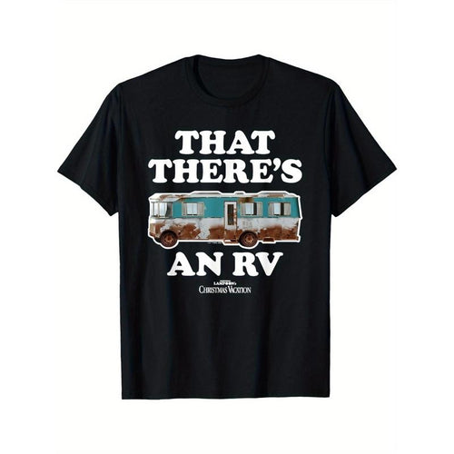 "That There's An RV T-Shirt for Men - Christmas Vacation Graphic Tee" made in usa Hoodie, Sweatshirt | TeeBloomCo.com