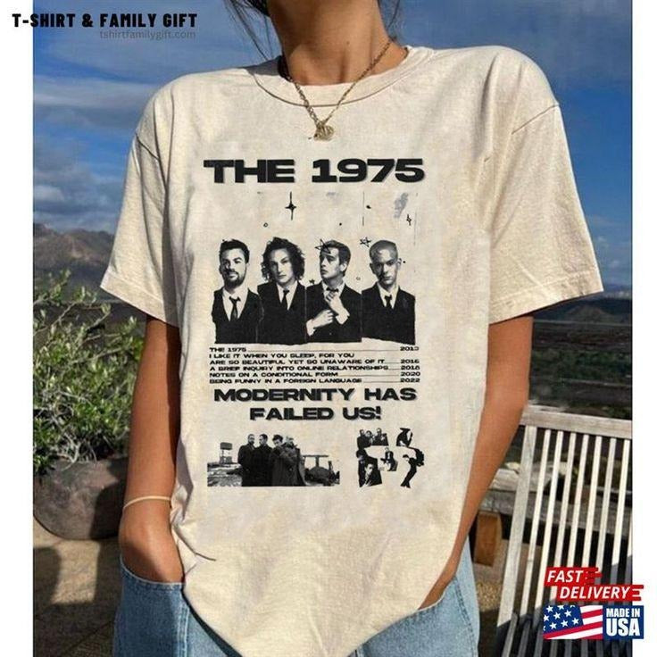 The 1975 T-Shirt Band Music Unisex T Shirt Graphic Country Classic Hoodie, Sweatshirt | TeeBloomCo.com