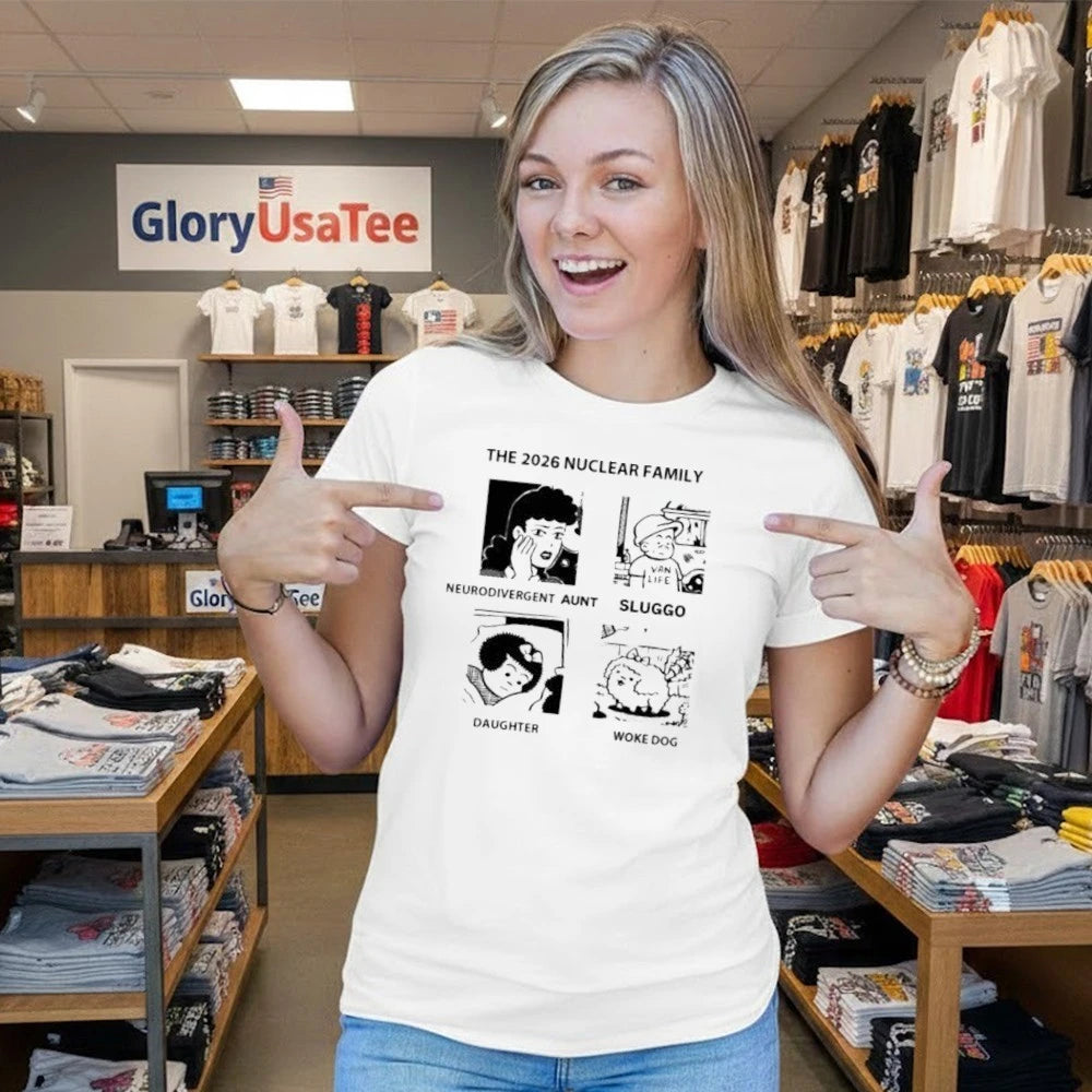 The 2026 Nuclear Family Sluggo Shirt