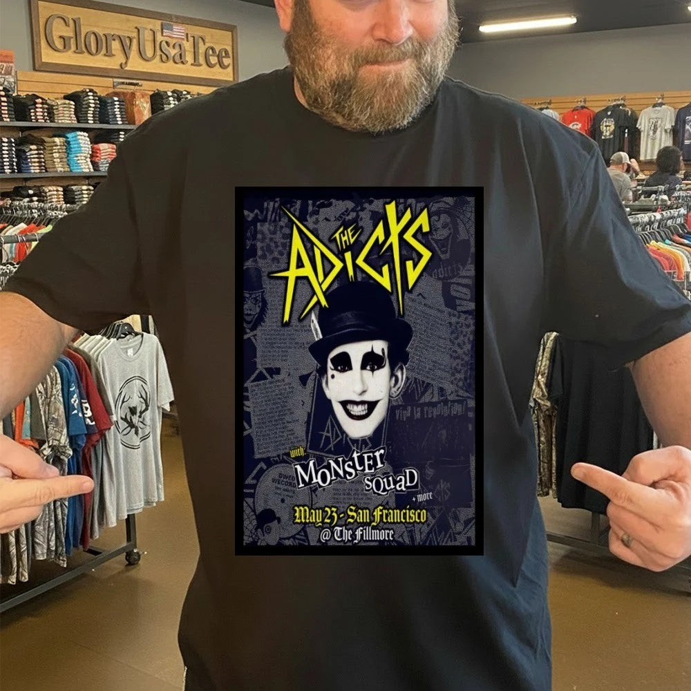 The Adicts The Fillmore In San Francisco CA May 23 2026 Poster Shirt