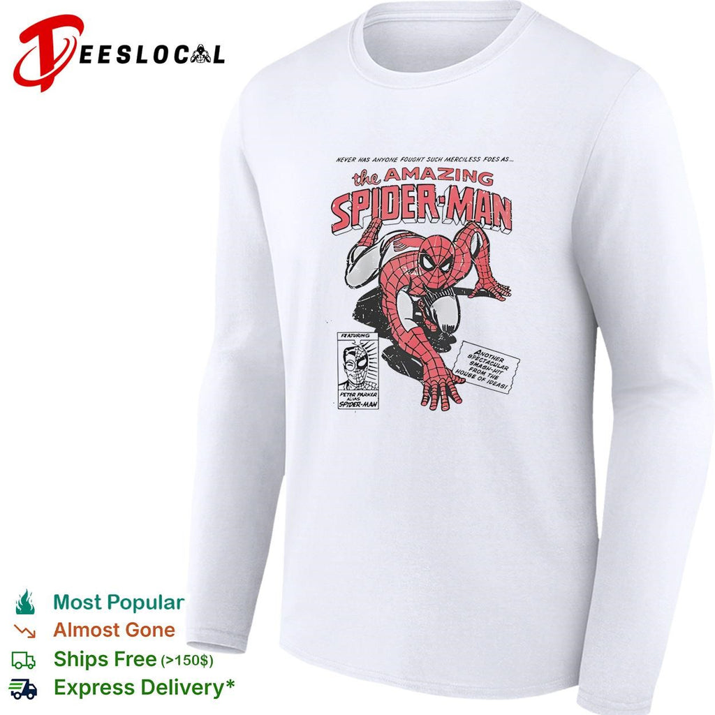 The Amazing Spider-Man classic comic book cover vintage shirt