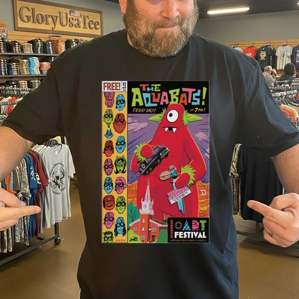 The Aquabats St. George Art Festival April 3 2026 Poster Shirt