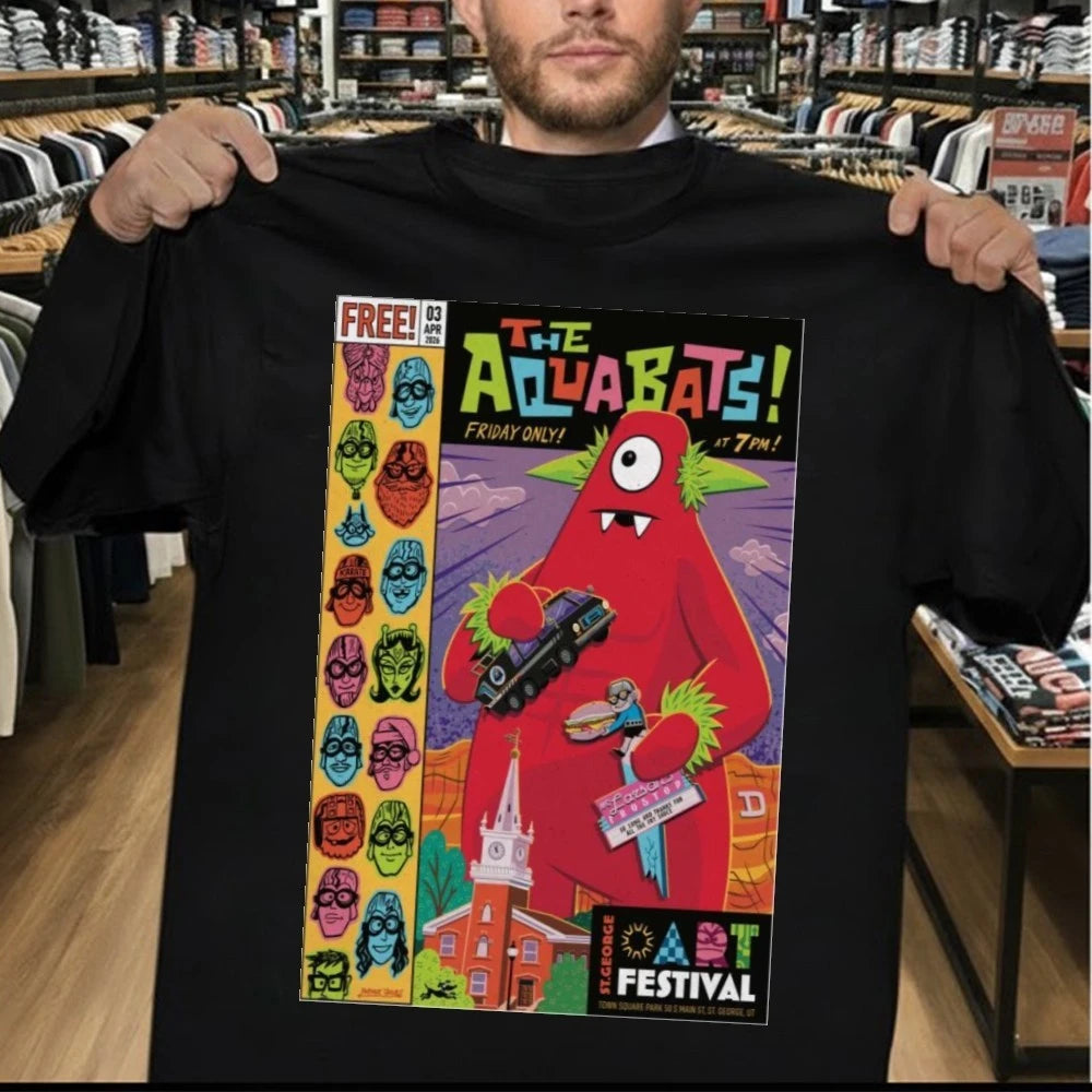 The Aquabats St. George Art Festival April 3 2026 Poster Shirt