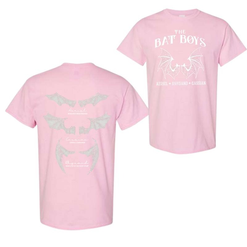 The Bat Boys Comfort Shirt, Vintage Acotar Bookish Tshirt, The Night Court Illyrians, A Court of Thorn and Roses Rhysand...