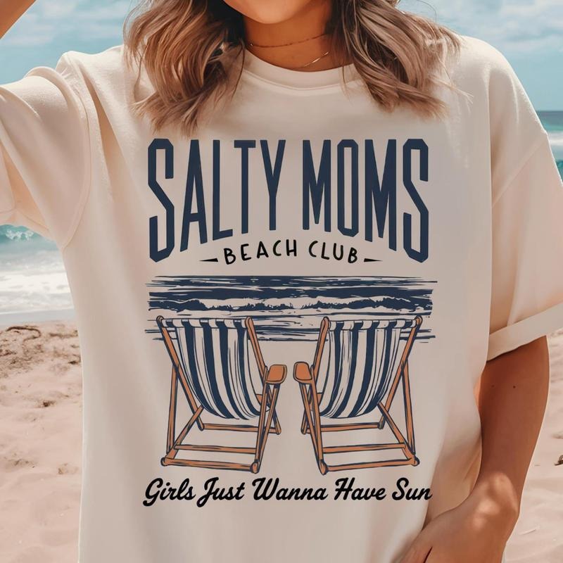 The Beach Club T Shirt, Trendy Summer sweatshirt, Aesthetic Beach Shirt hoodie, Retro Beach Girl, Funny Sarcastic Mom,...