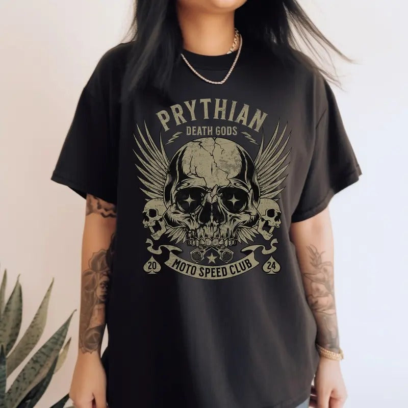 The Bone Carver Moto Club TShirt Sarah J Maas Merch Crescent City Merch Throne Of Glass Acotar Shirt Acotar Merch Book...