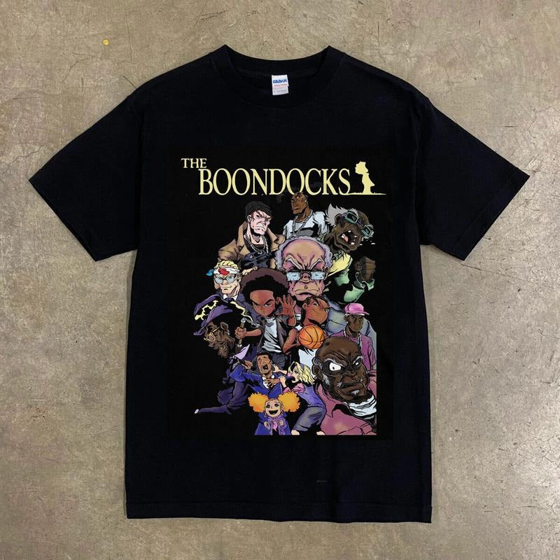 The Boondocks Anime Manga T Shirt All Size Colors Hoodie, Sweatshirt | TeeBloomCo.com