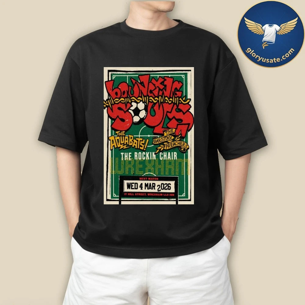 The Bouncing Souls The Rockin Chair Wrexham March 4 2026 Poster Shirt