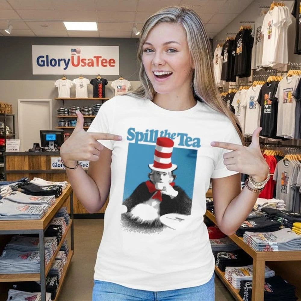 The Cat In The Hat Signature Collection Spill The Tea Shirt