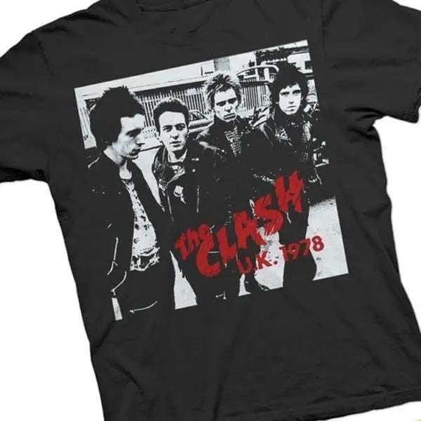The Clash Band 1978 Rare Vintage T-Shirt Hoodie, Sweatshirt | TeeBloomCo.com