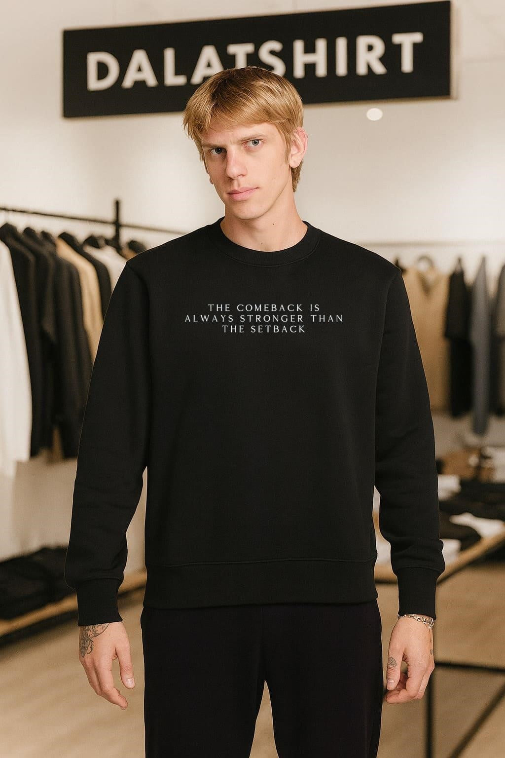 The Comeback Is Always Stronger Than The Setback shirt